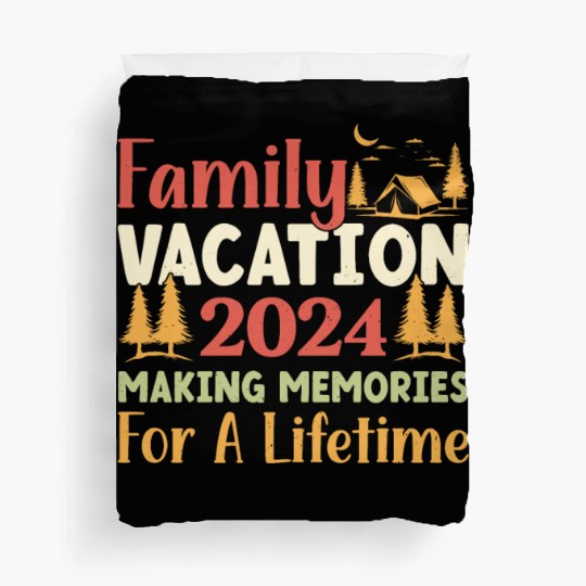 Summer Family Vacation Making Memories Duvet Covers