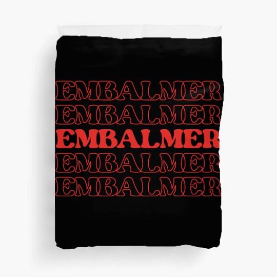 Embalmer Mortician Funeral Director Undertake Duvet Covers