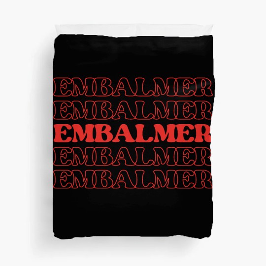 Embalmer Mortician Funeral Director Undertake Duvet Covers