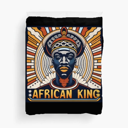 African King Gift For Afrocentric Lovers Duvet Covers