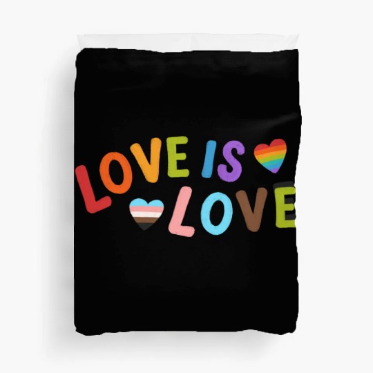 Love Is Love Duvet Covers