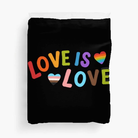 Love Is Love Duvet Covers