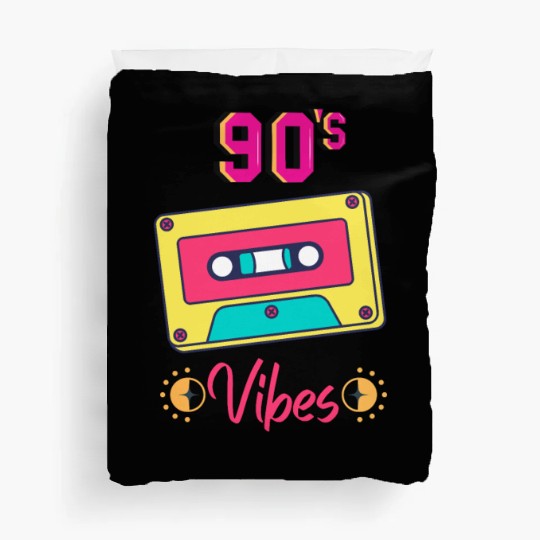 90s vibes nostalgia Duvet Covers