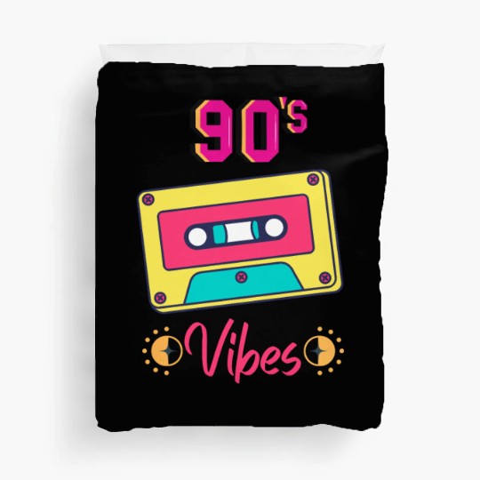 90s vibes nostalgia Duvet Covers