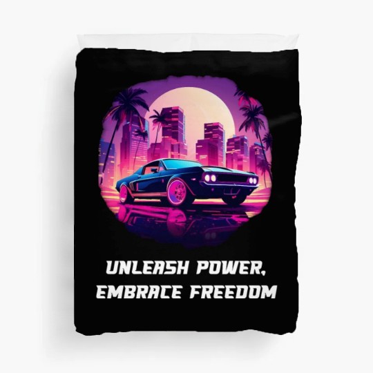 Unleash Power Embrace Freedom Duvet Covers