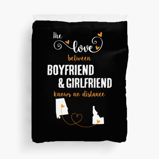 Love Between BF And GF Albm To Idaho Gift Duvet Covers