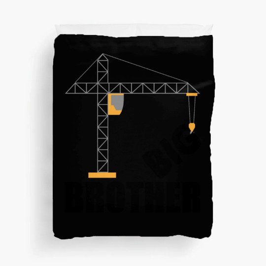 Big Brother Crane, Construction Worker Duvet Covers