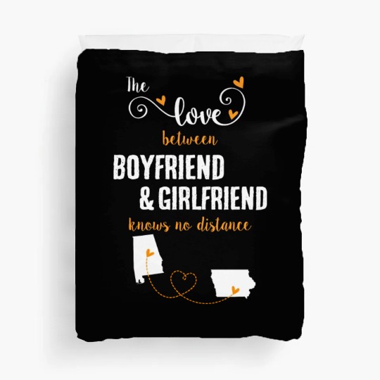 Love Between BF And GF Albm To Iowa Gift Duvet Covers