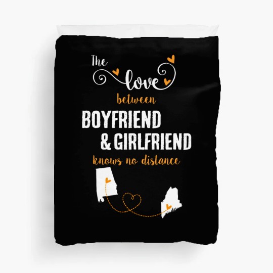 Love Between BF And GF Albm To Maine Gift Duvet Covers