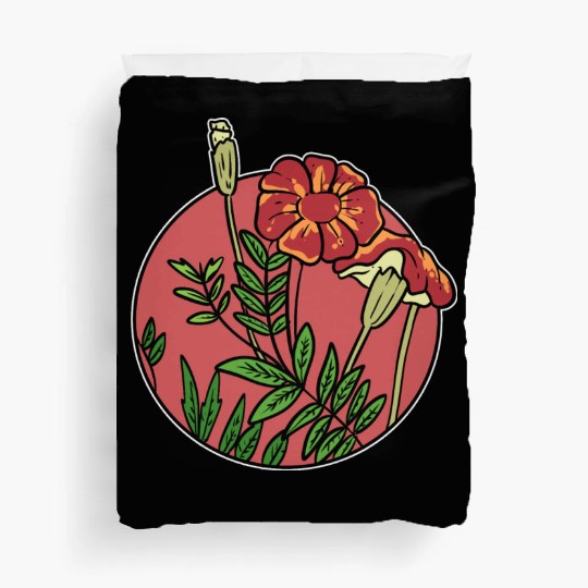 Mexican Marigold Nature Lover Gift Duvet Covers
