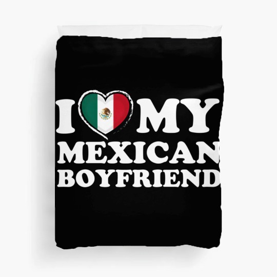 I Love My Mecan Friend Duvet Covers