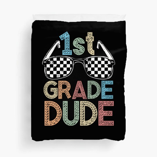 Kindergarten Teacher Funny Student 1st Graduation Duvet Covers