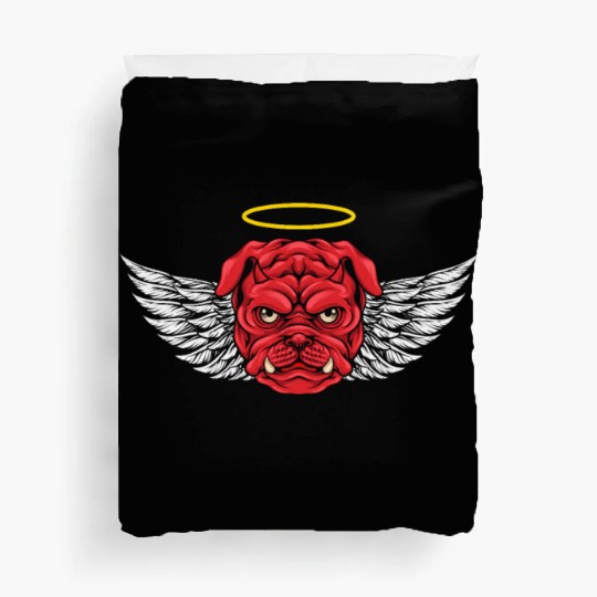 Devil Pitbull Dog Duvet Covers