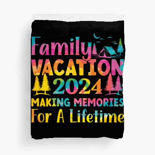 Summer Family Vacation Making Memories Duvet Covers