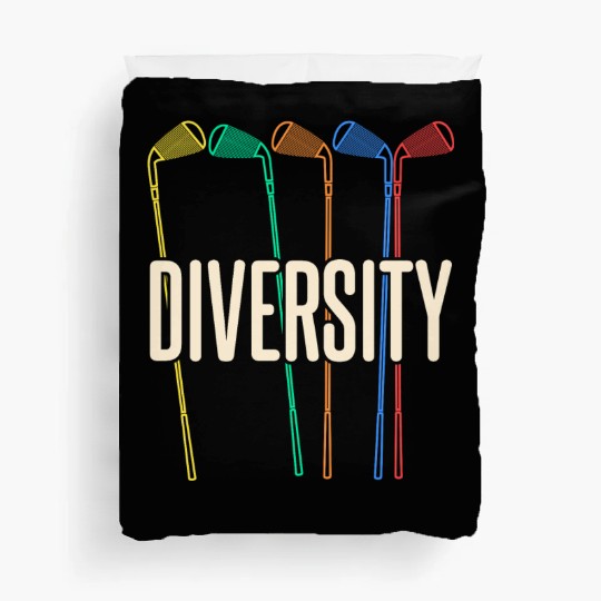 Golf Club Diversity Golf Course Duvet Covers