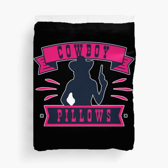 Cowboy Pillows Southern Girl Texas Lady Funny Duvet Covers