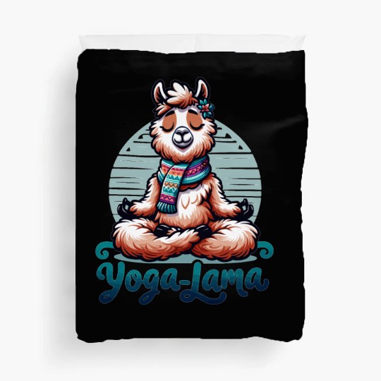 Yoga-Llama Serenity Duvet Covers