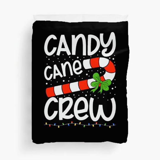 Candy Cane Crew Funny Christmas Duvet Covers