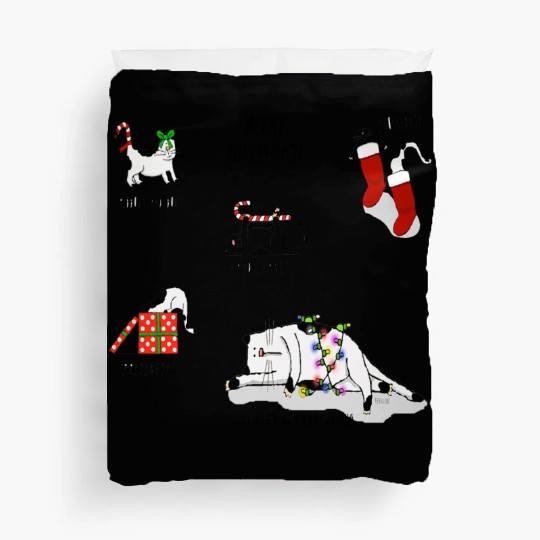 Holidays are Exhausting. Merry Christmas! Duvet Covers