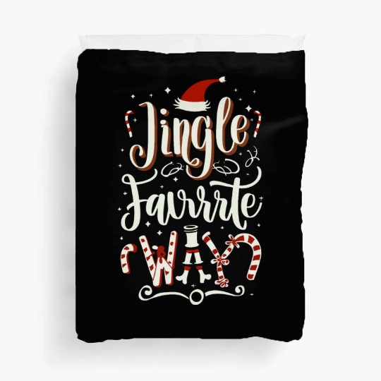 Winter Wonderland: Icy Snow, North Pole, Rejoice Duvet Covers