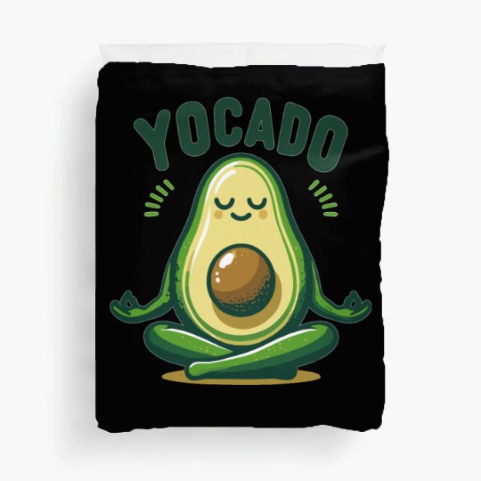 Yocado Peaceful Avocado Duvet Covers