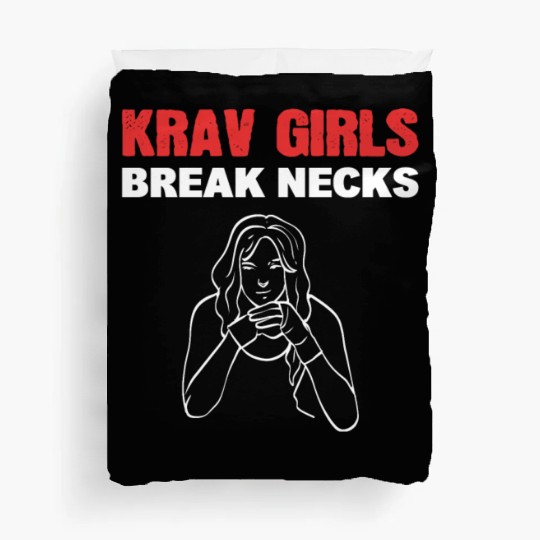 Break Necks Joker or Funny Athlete Gift Duvet Covers