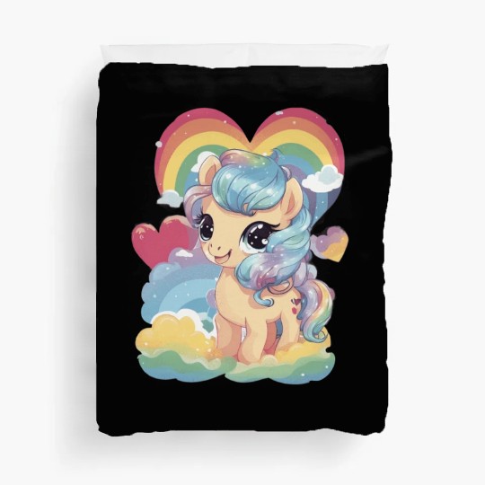 Forever Love Pony Duvet Covers