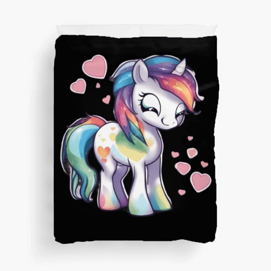 Valentine Pony Duvet Covers