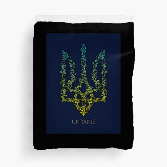 UKRAINE, National emblem Duvet Covers