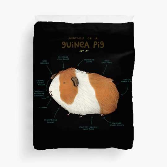 Anatomy of a Guinea Pig Duvet Covers