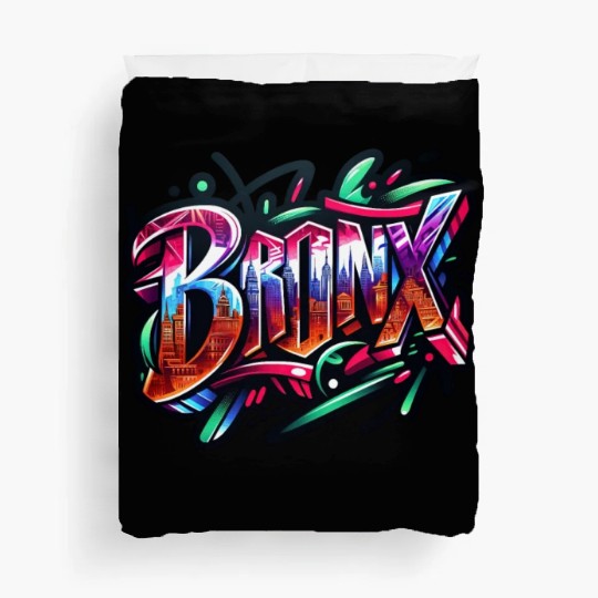 Bronx New York Graffiti Duvet Covers