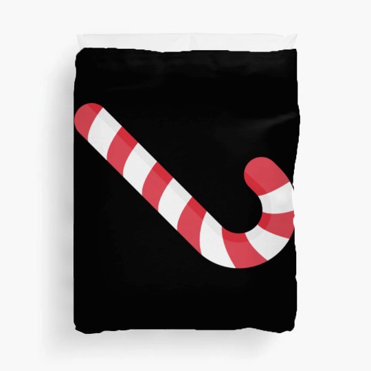 candy cane christmas Duvet Covers