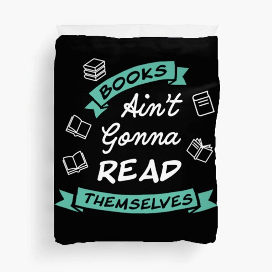Funny Reading Teacher Bookworm Duvet Covers