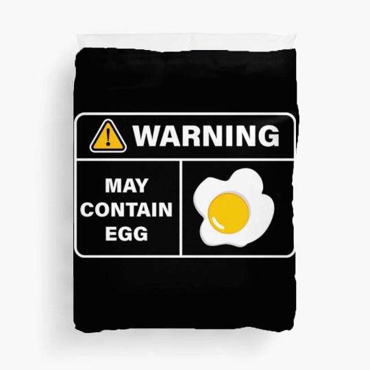 Fried Egg Lover Funny Foodie Duvet Covers