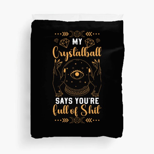 Crystal Ball Magical Signs Duvet Covers
