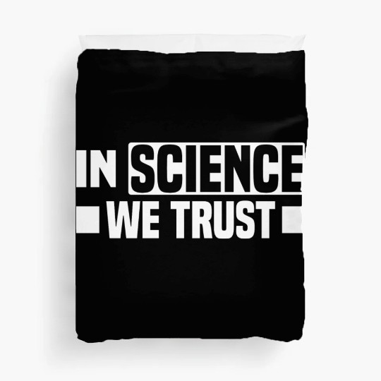 Atheism sayings | Faith atheists gift ideas Duvet Covers