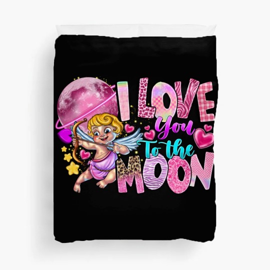 I Love You To The Moon Duvet Covers