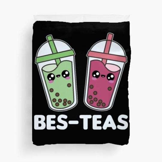 Best-Teas - Bubble Tea Kawaii Boba Tea Love Duvet Covers