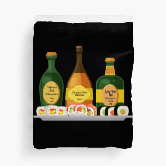 Nurse Duvet Covers, Dragon Spicy Tuna California Roll
