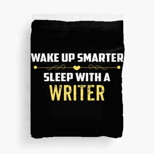 Wake Up Smarter Sleep With A WRITER Duvet Covers