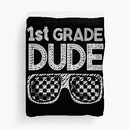 Kindergarten Teacher Funny Student 1st Graduation Duvet Covers