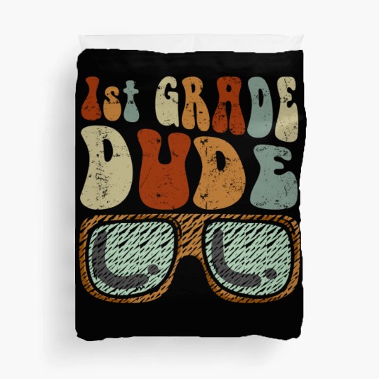 Kindergarten Teacher Funny Student 1st Graduation Duvet Covers