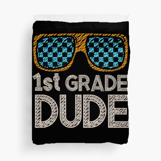 Kindergarten Teacher Funny Student 1st Graduation Duvet Covers