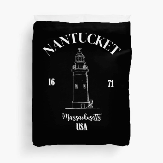 Nantucket Massachusetts Duvet Covers