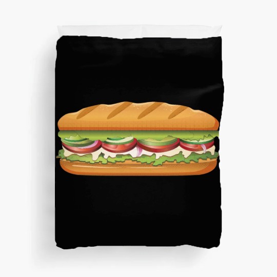 Subway Sandwich Design Duvet Covers