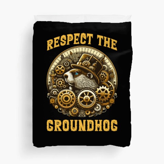 Groundhog Day 2024 Enthusiast February 2nd Duvet Covers