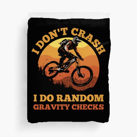 Daredevil Cyclist Duvet Covers