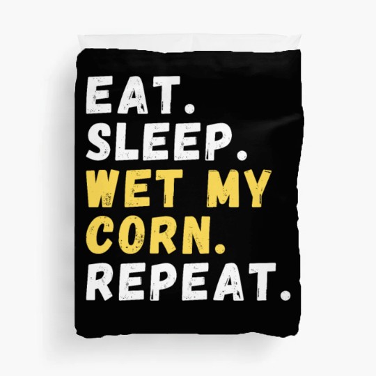 Maize Grower Home Gardening Cornfield Duvet Covers