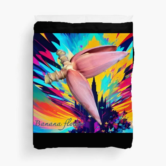 Banana flower Duvet Covers