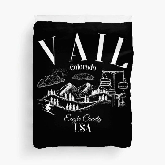 Vail Colorado Duvet Covers